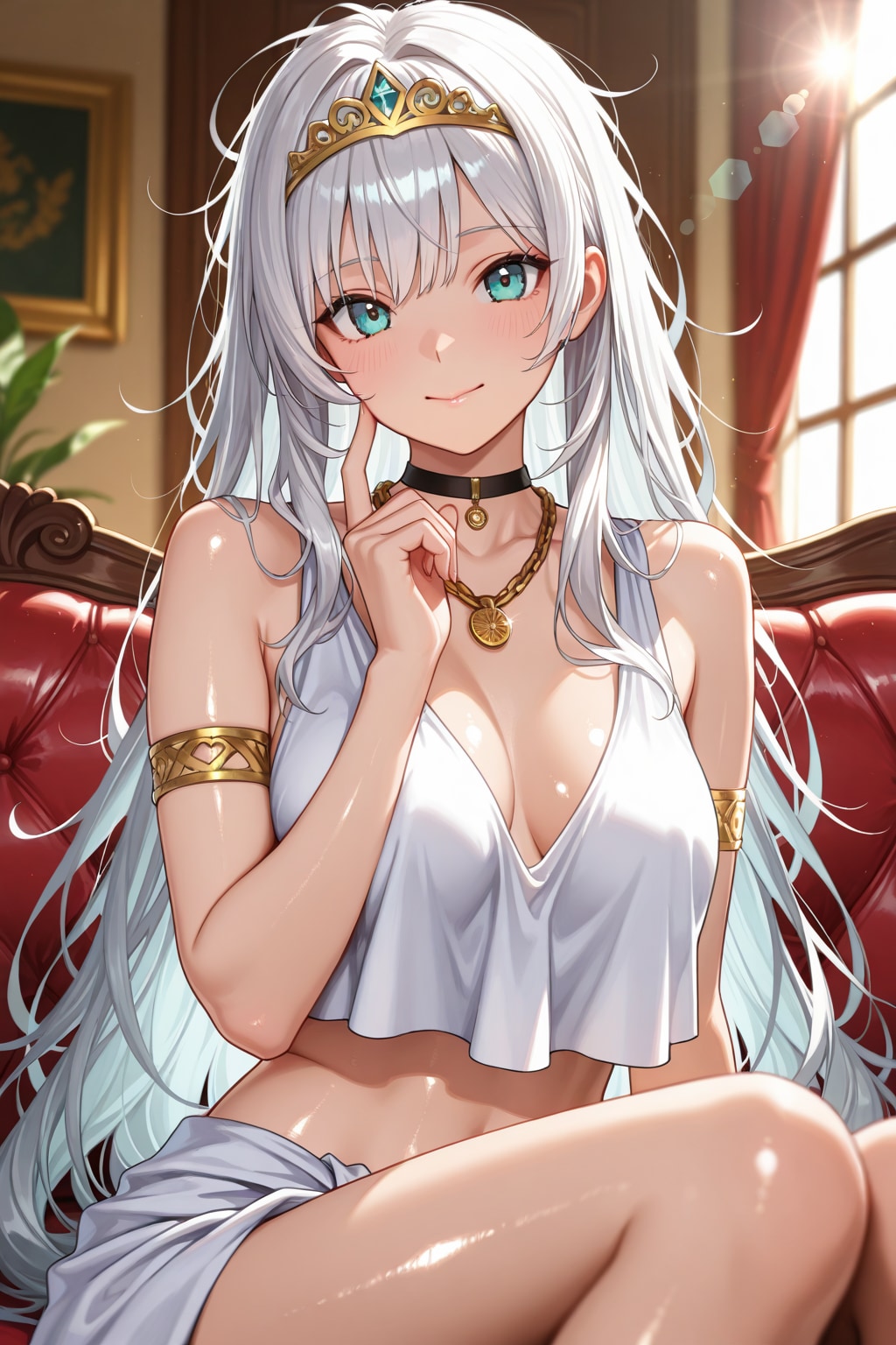 古代ギリシャ風衣装の山葉ちゃん