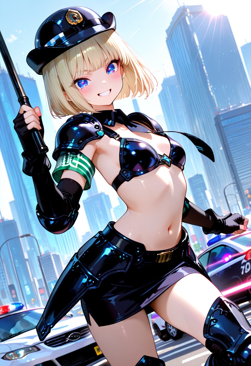 働くビキニアーマー①