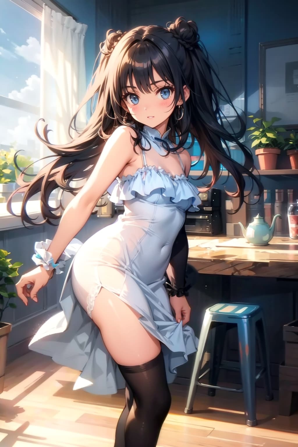 チャイナドレスっぽい雰囲気