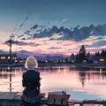 in the evening glow 2枚目