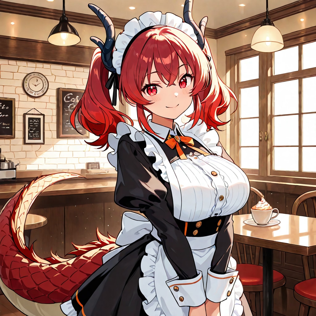 炎のドラゴンメイド店長