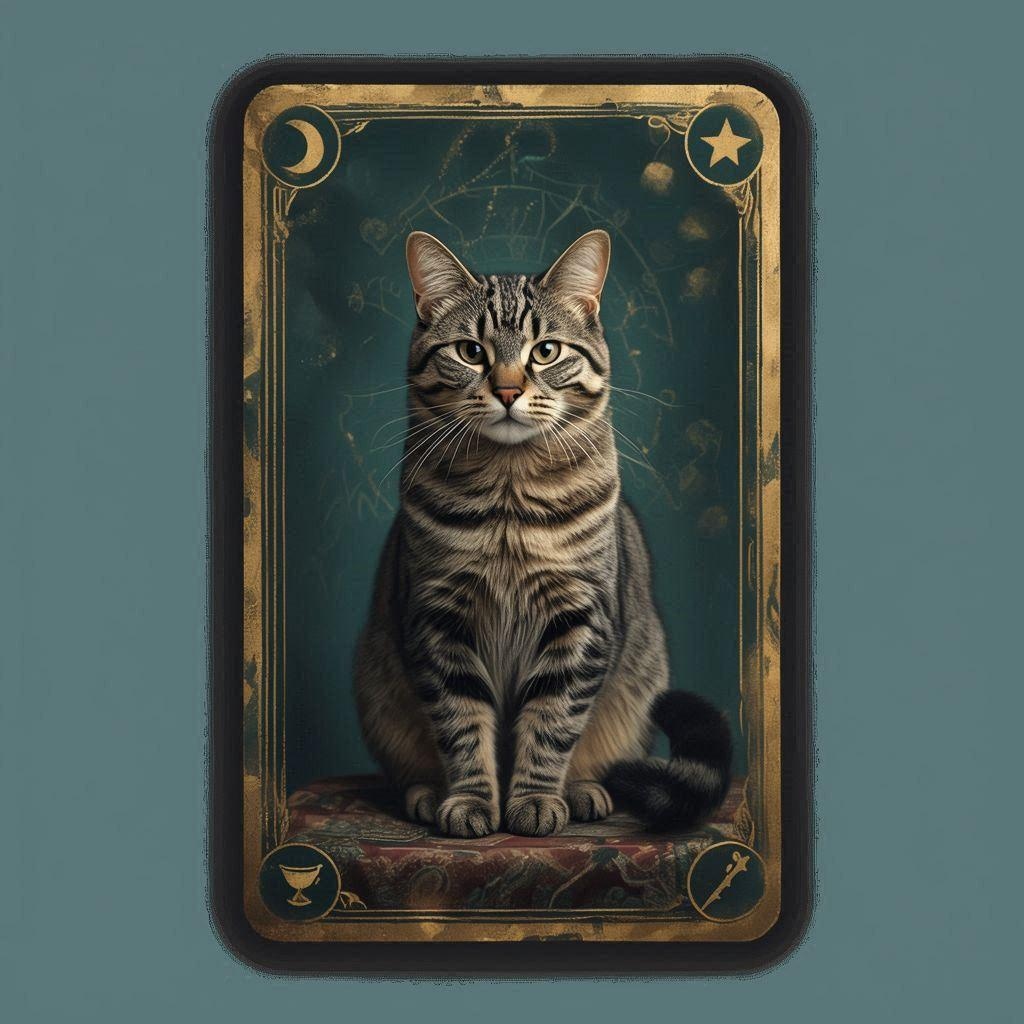 猫のタロットカード占い
