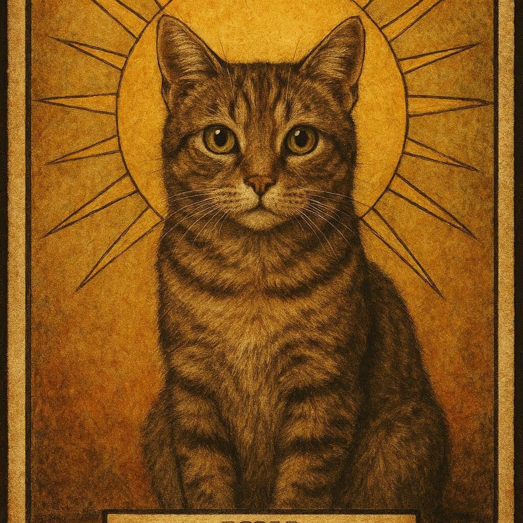 猫のタロットカード占い