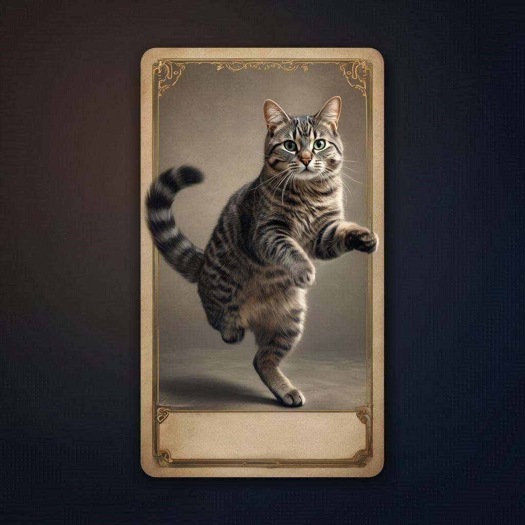 猫のタロットカード占い