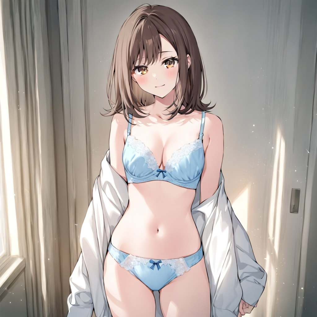 お着替え中…