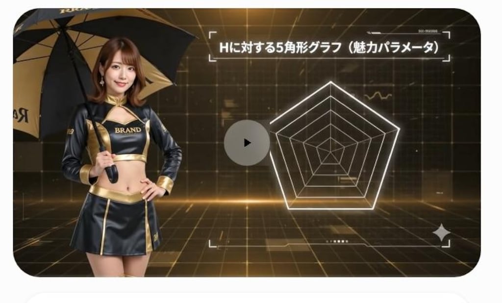 レースクイーンℍ度パラメータ（動画版）