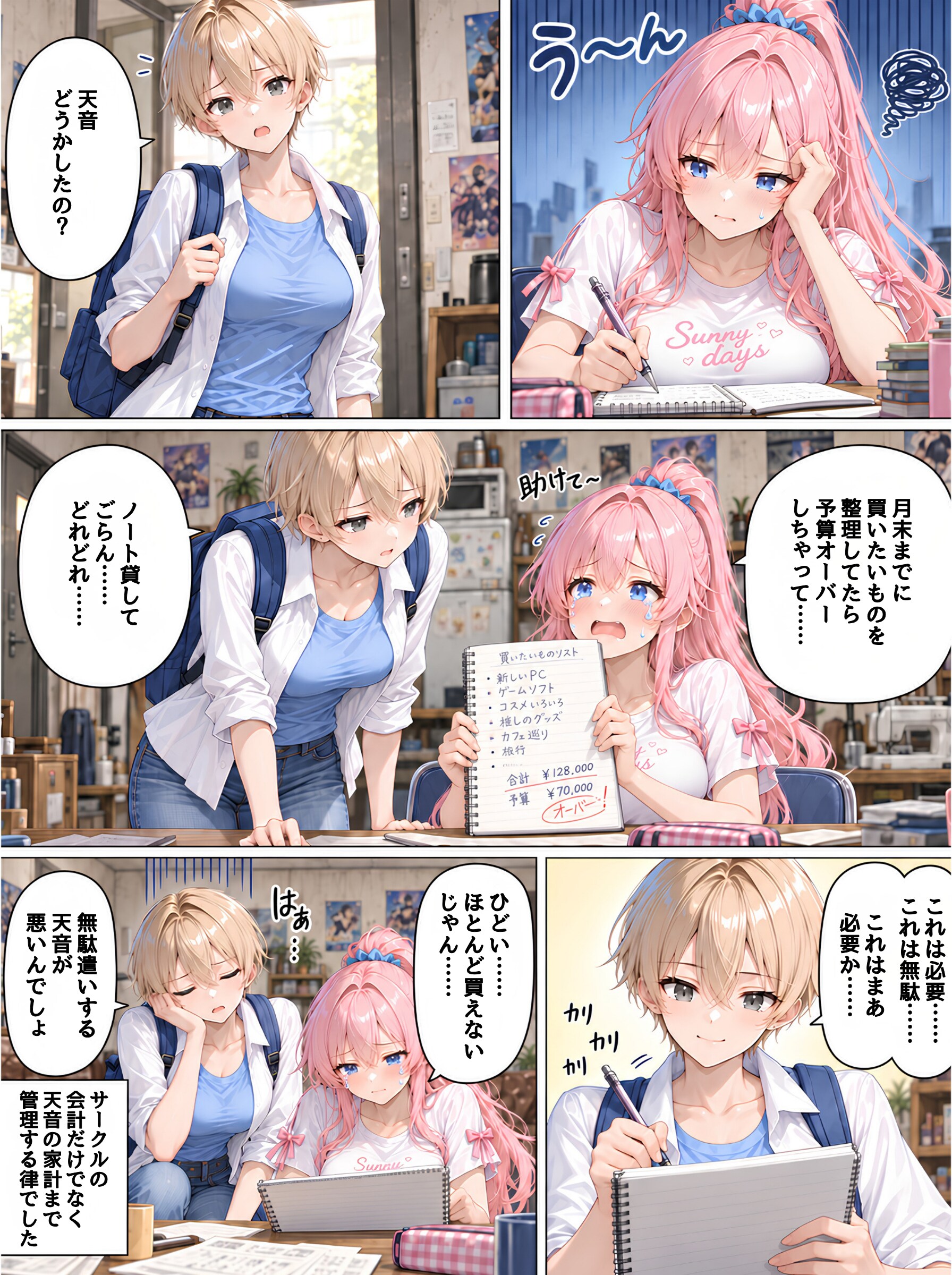 天音の家計もおまかせ！ | の人気AIイラスト・グラビア