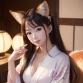 狐耳の女の子① 8枚目