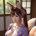 狐耳の女の子① 12枚目