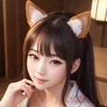 狐耳の女の子① 4枚目