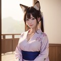 狐耳の女の子① 6枚目