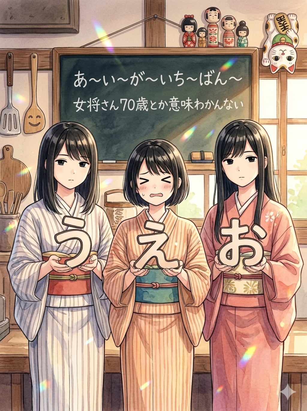 もしこの世から愛が無くなってしもたら、あ行は