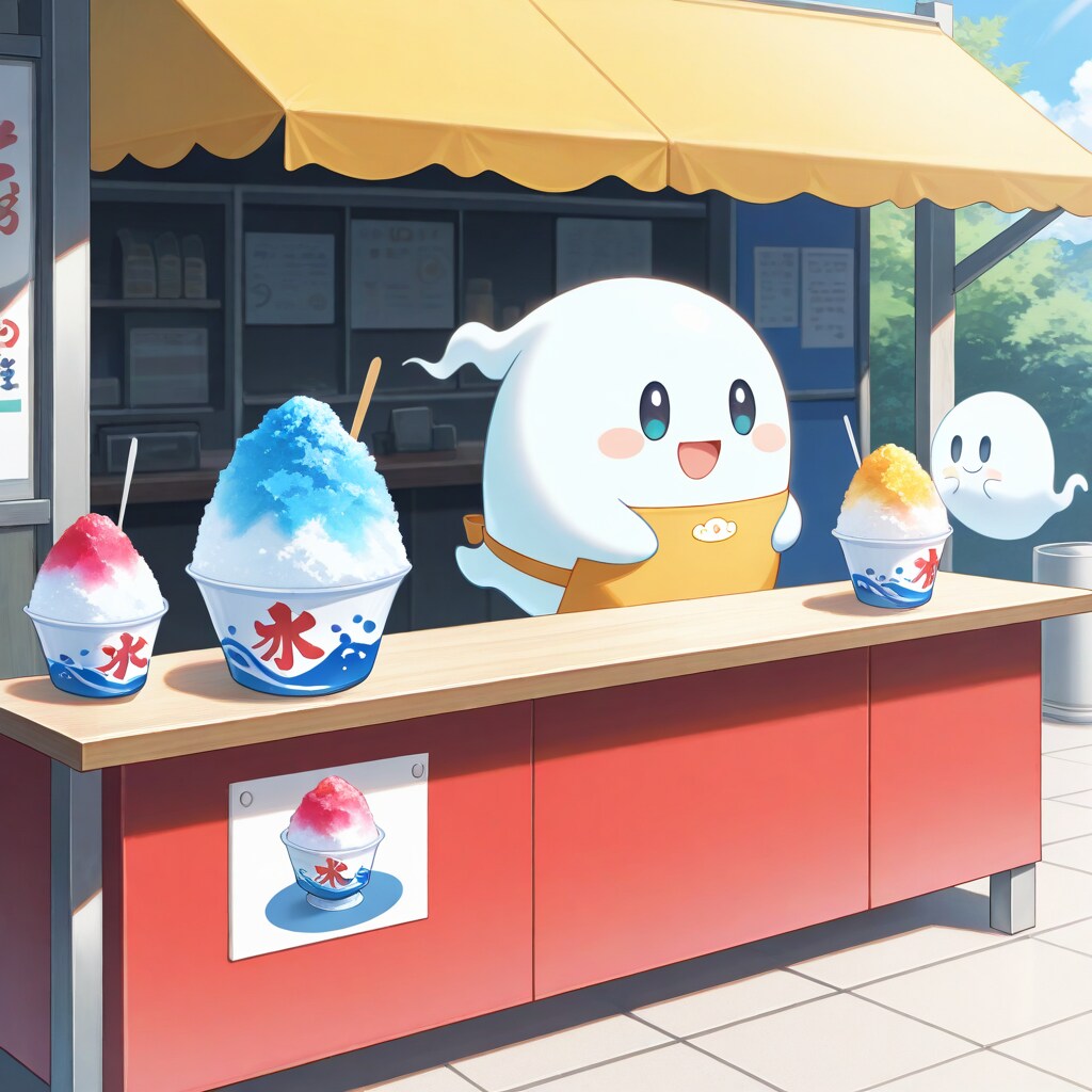 かき氷屋お化けさん