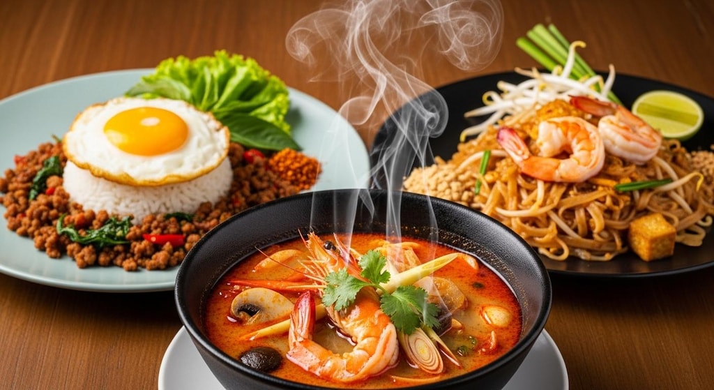 摩訶不思議食堂のエスニック料理セット