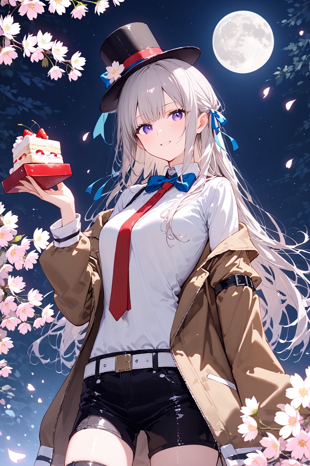 このケーキ本当にいいの❤️駅前の人気ケーキいつか食べてみたかったのよ❤️