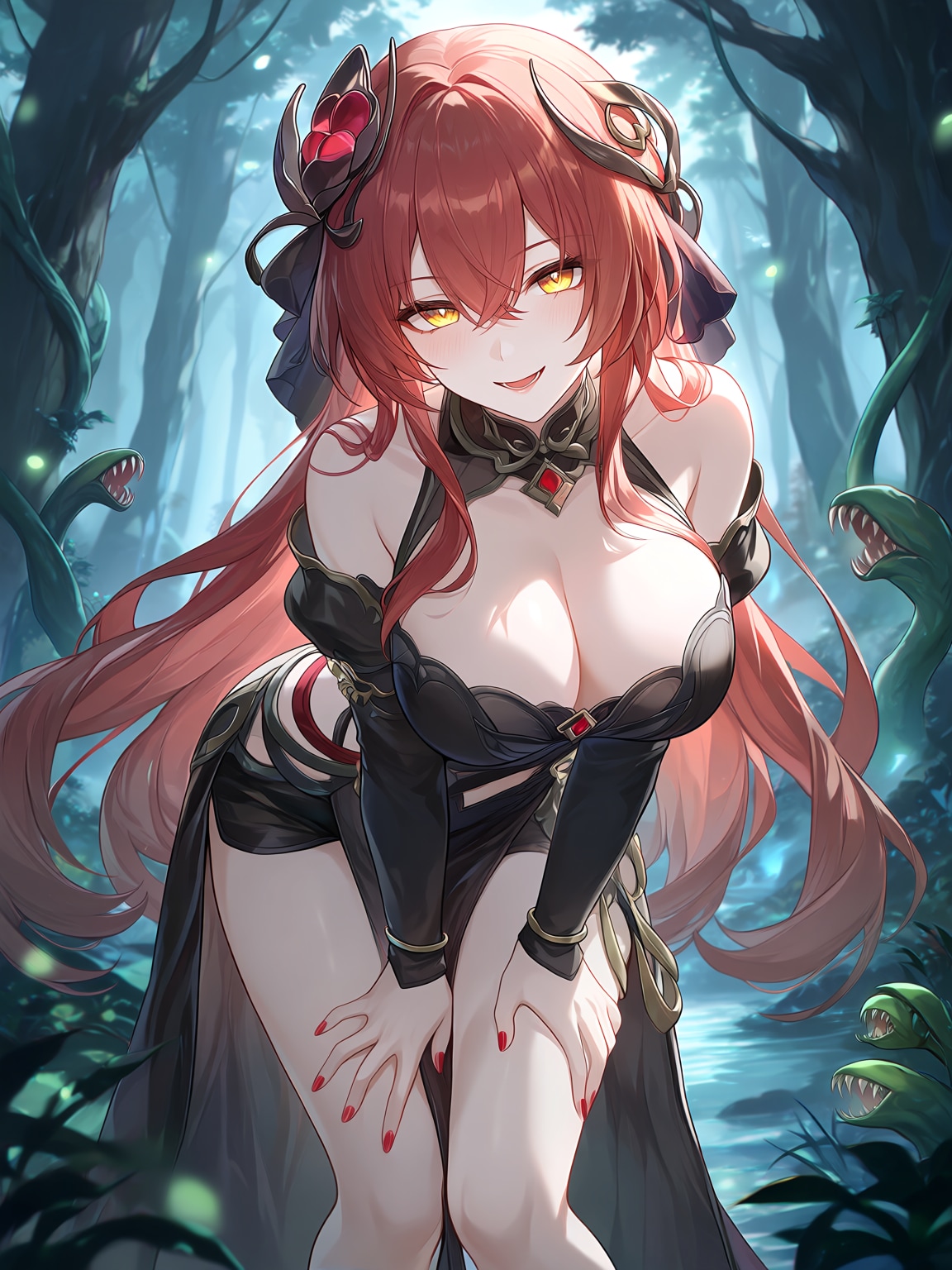 アロメルスの蟲惑魔 | の人気AIイラスト・グラビア