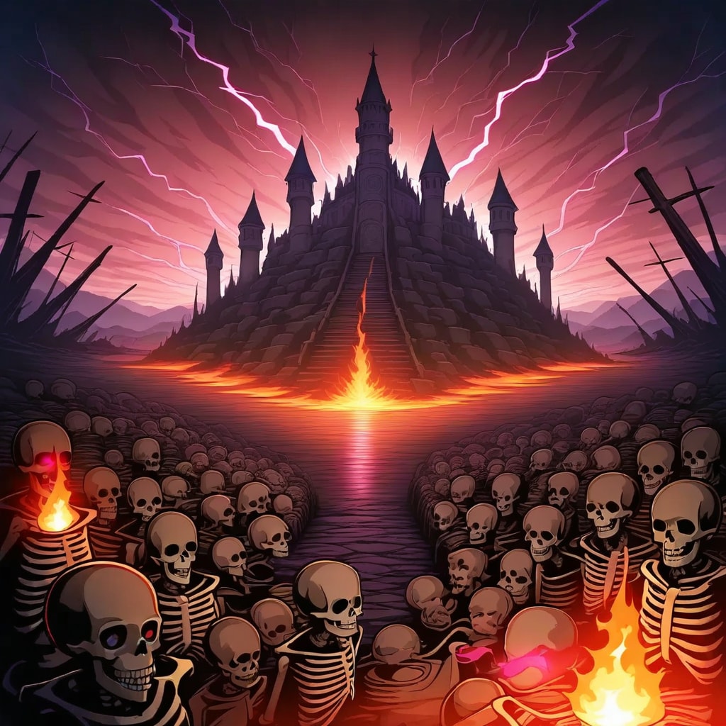 終末世界の骸骨軍団250728