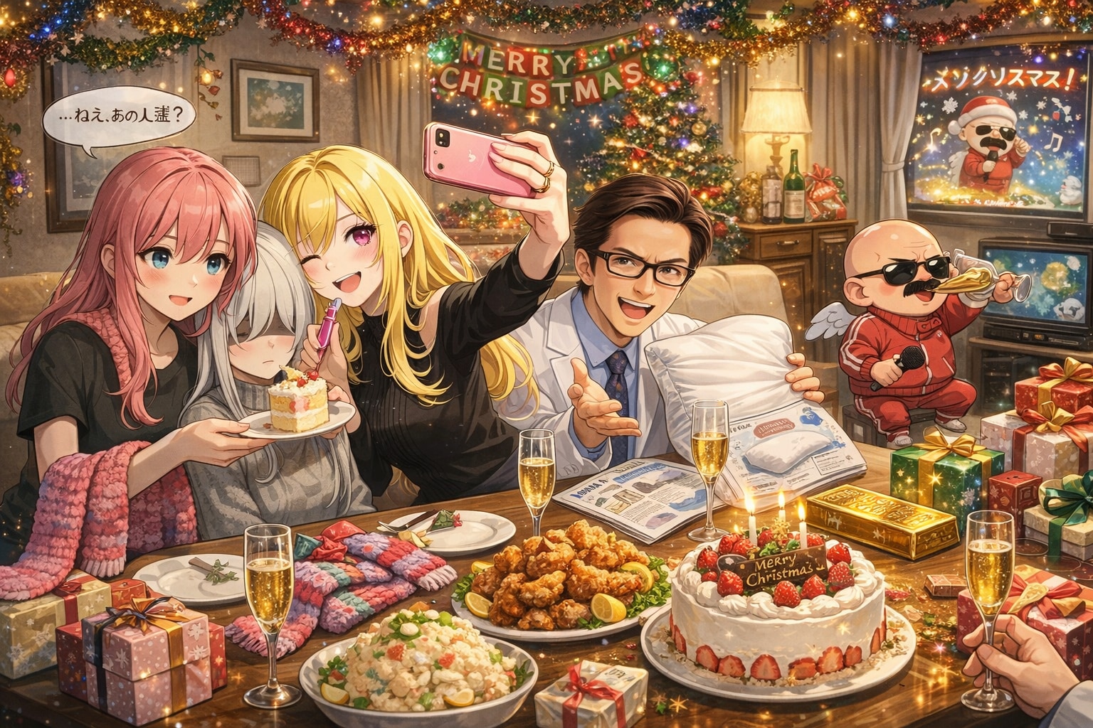 …ねぇ、あの人誰？ | の人気AIイラスト・グラビア