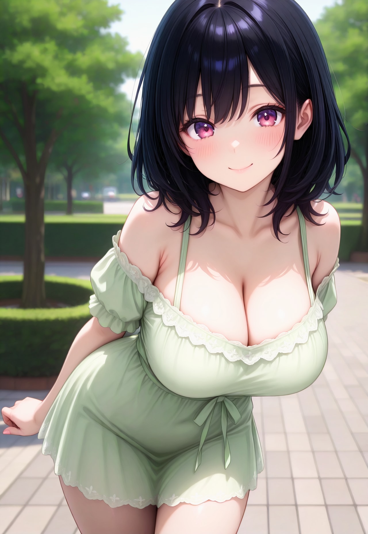 362（薄緑のオフショル）