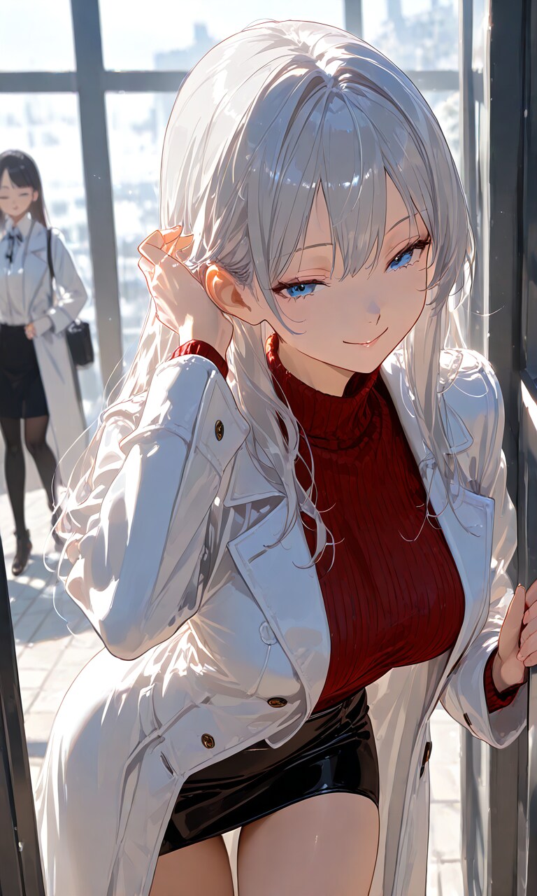 白のコート