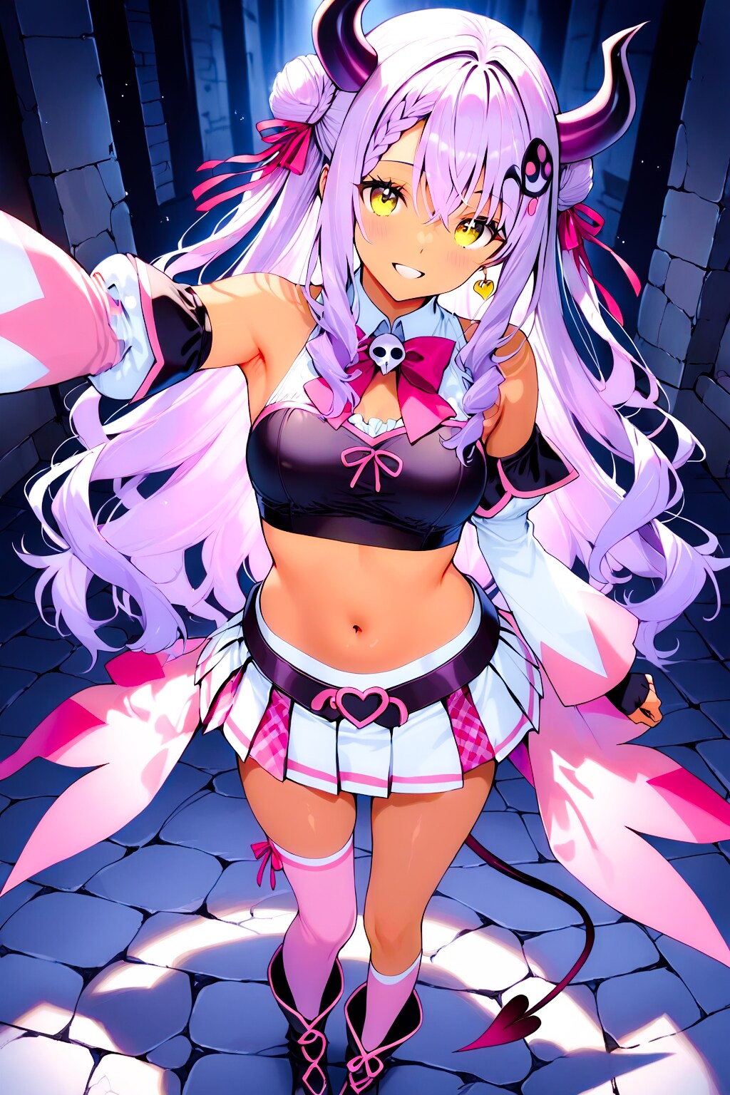 LILYで褐色悪魔ギャル子ちゃん