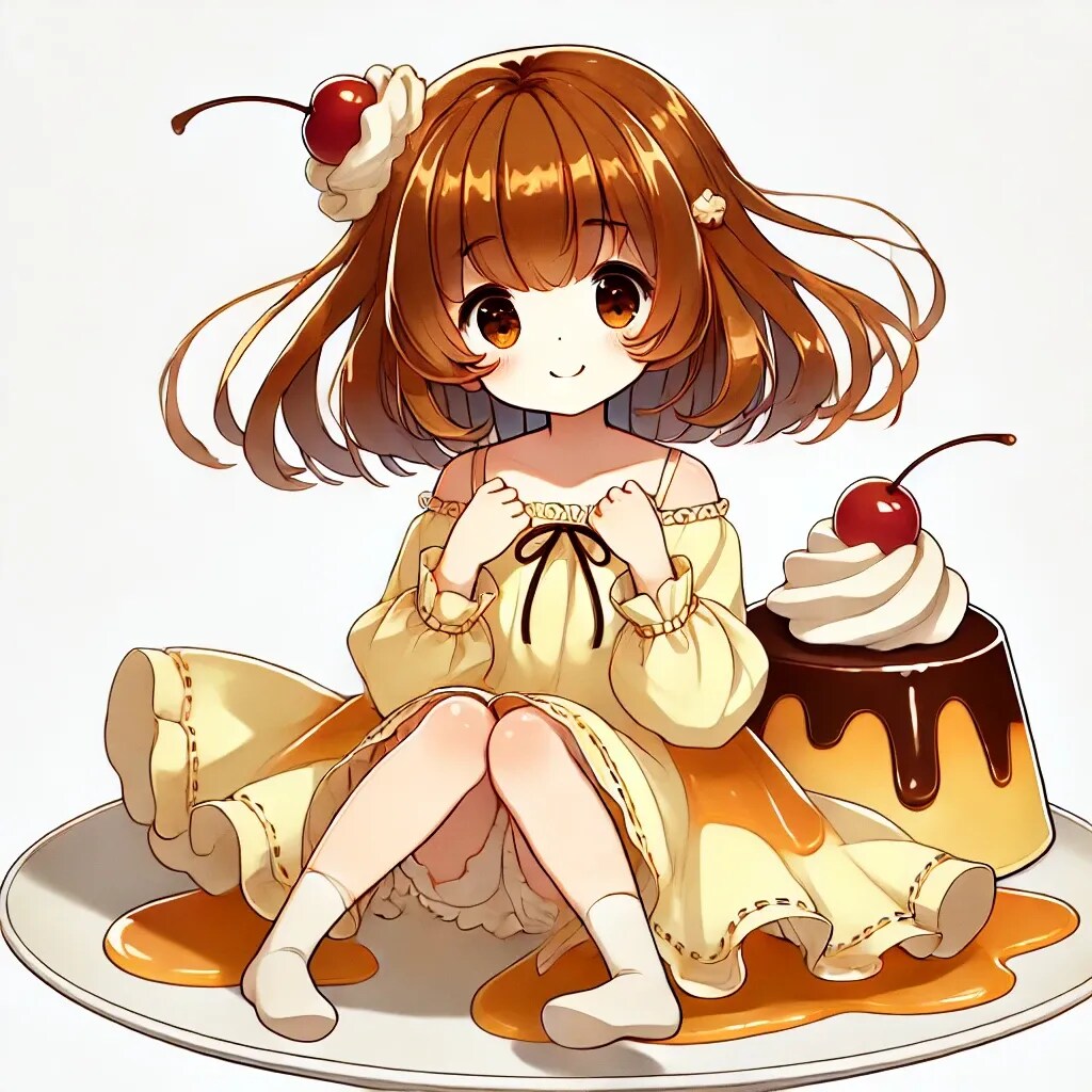 プリン | の人気AIイラスト・グラビア