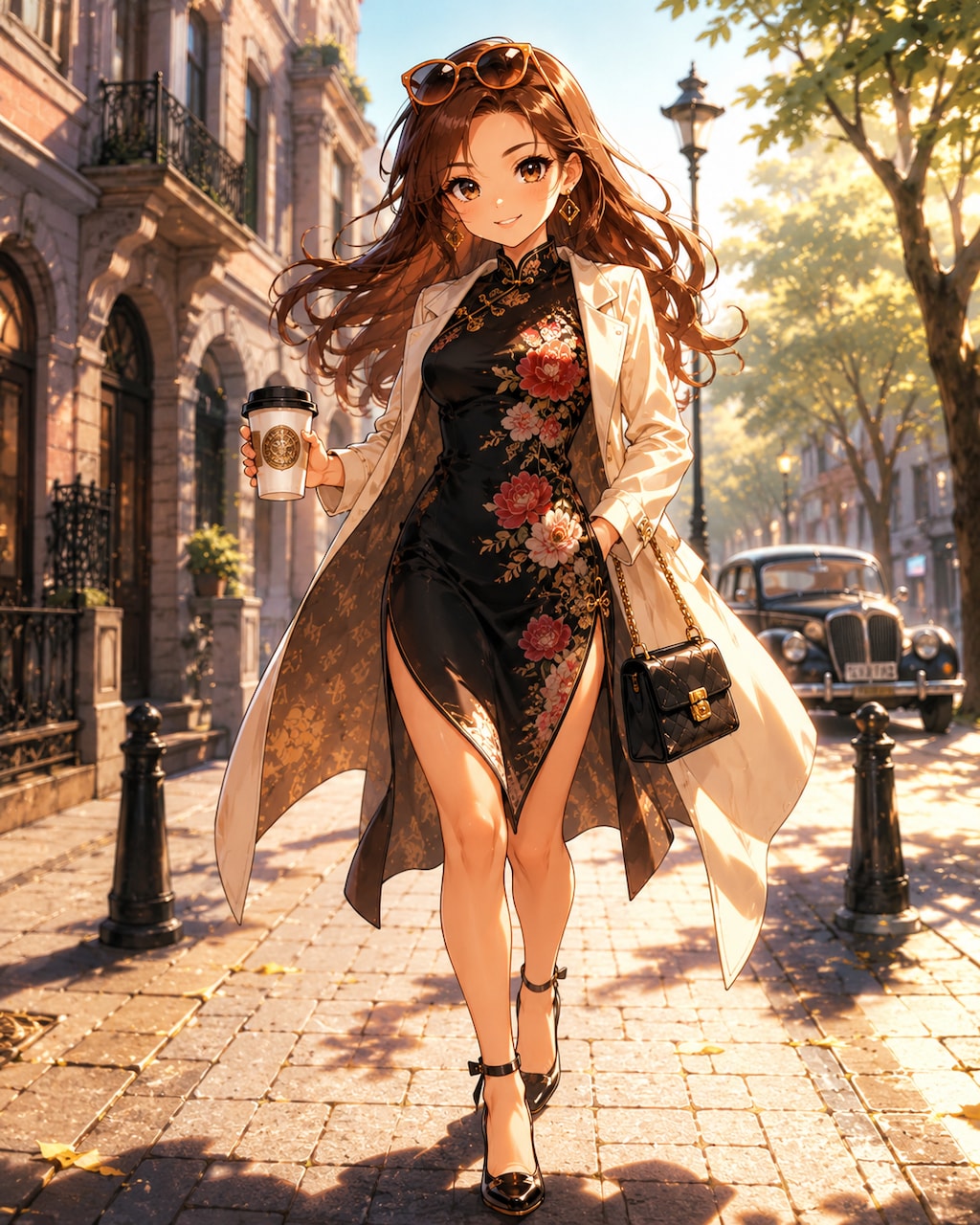 朝の上海フランス租界で見かけた美人
