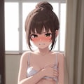 保健室で着替えに遭遇（怒った顔） 02 3枚目