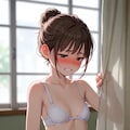 保健室で着替えに遭遇（怒った顔） 02 2枚目