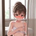 保健室で着替えに遭遇（怒った顔） 02 4枚目
