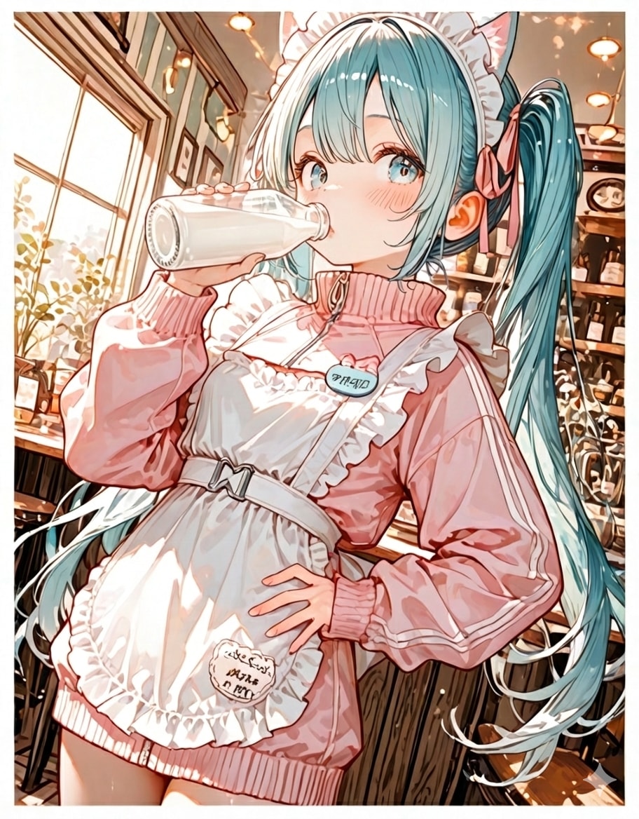 ミルクMiku | の人気AIイラスト・グラビア