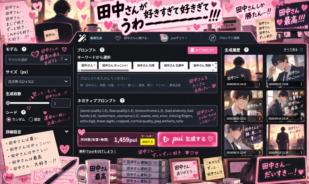 デコちちぷい生成機能画面２
