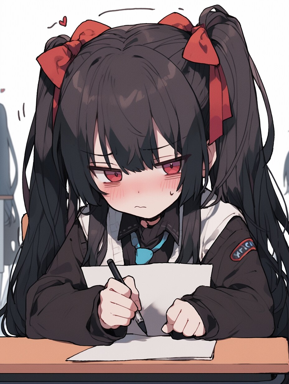 ヤンデレちゃん(6)テスト中