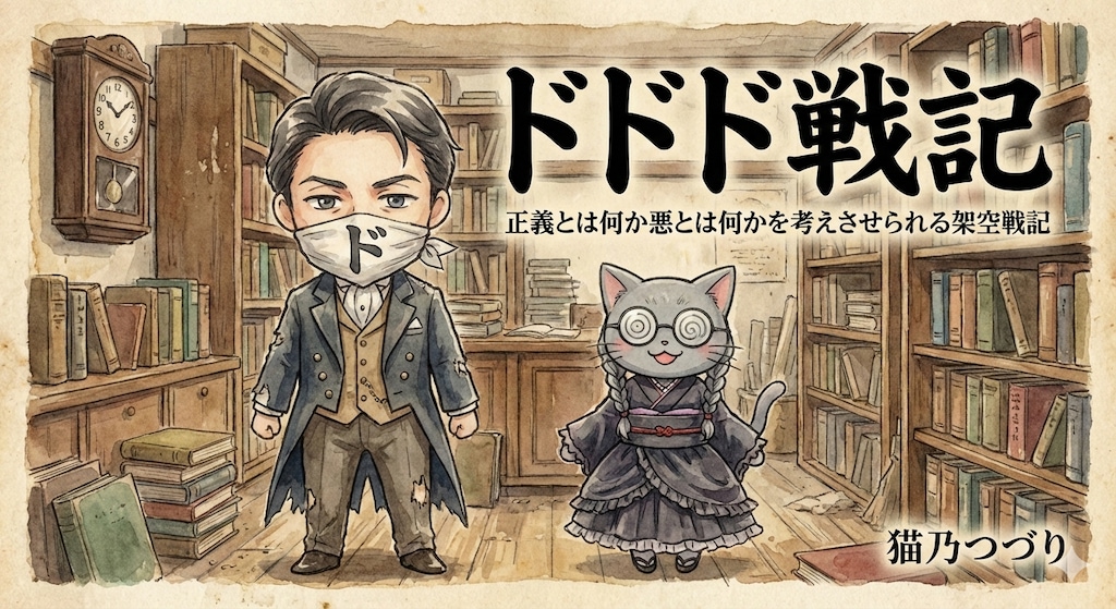 小説『ドドド戦記、完結！』【ニャンノ世界】