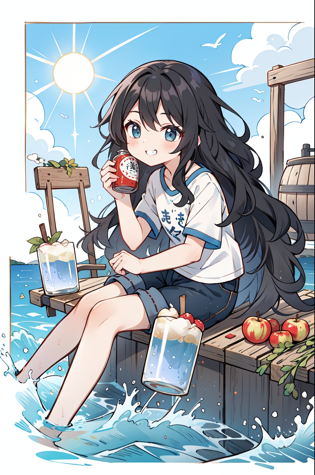 プシュッとサイダー