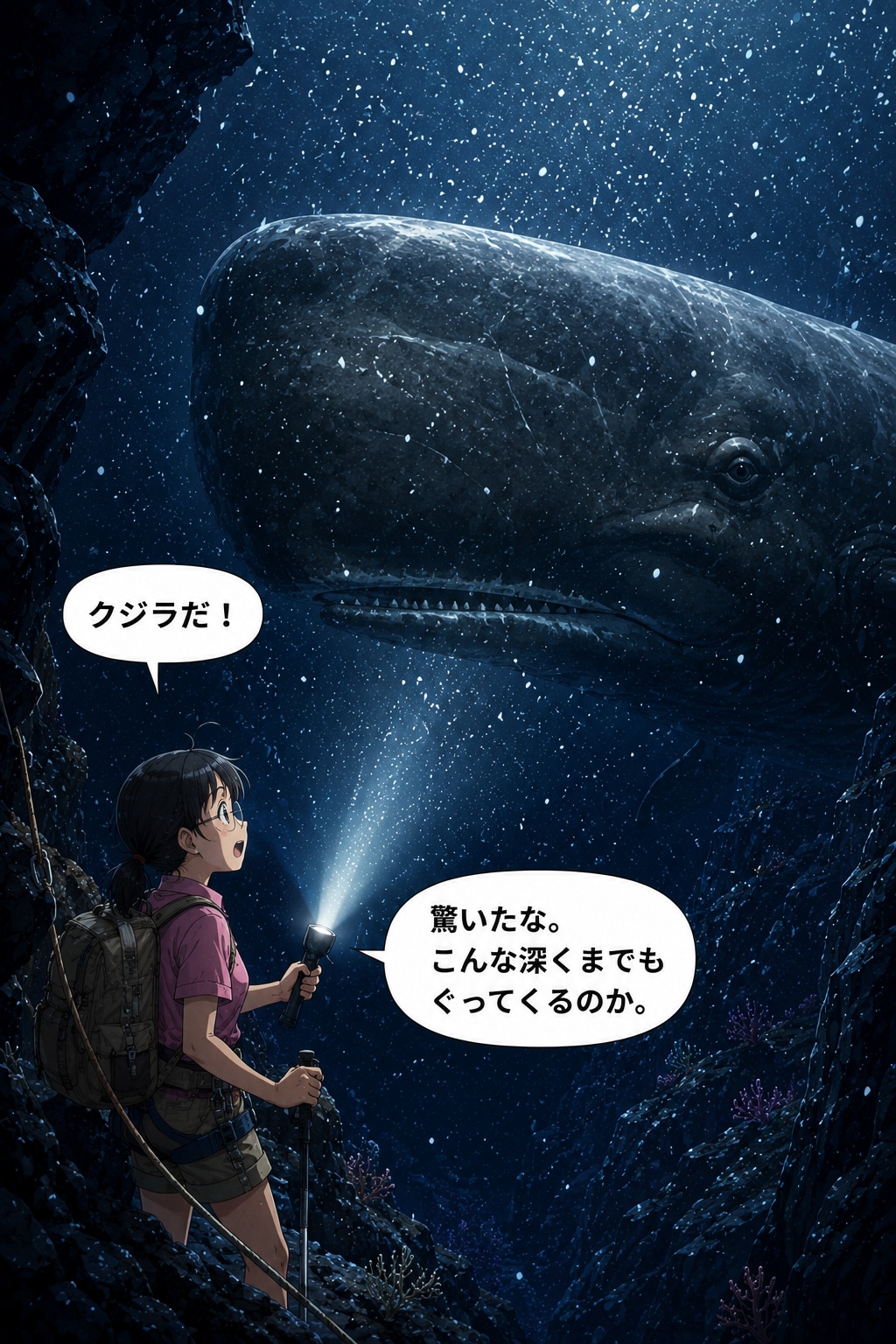 のびかちゃん海底ハイキングの巻