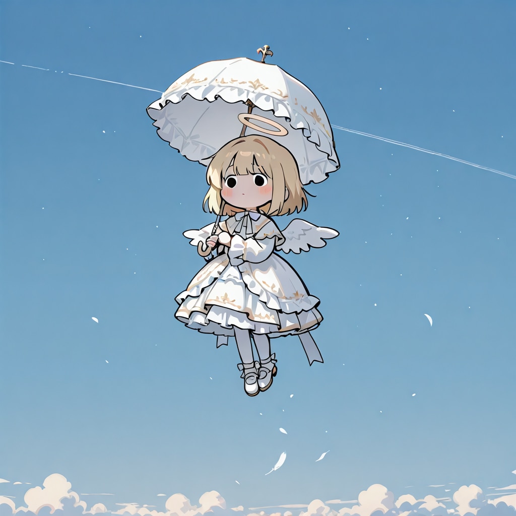 シンプルゴシック天使ちゃん260413