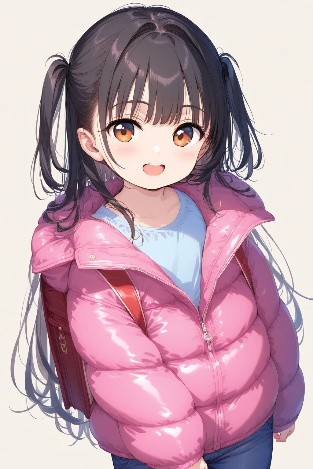 小学生女子(･･･。)