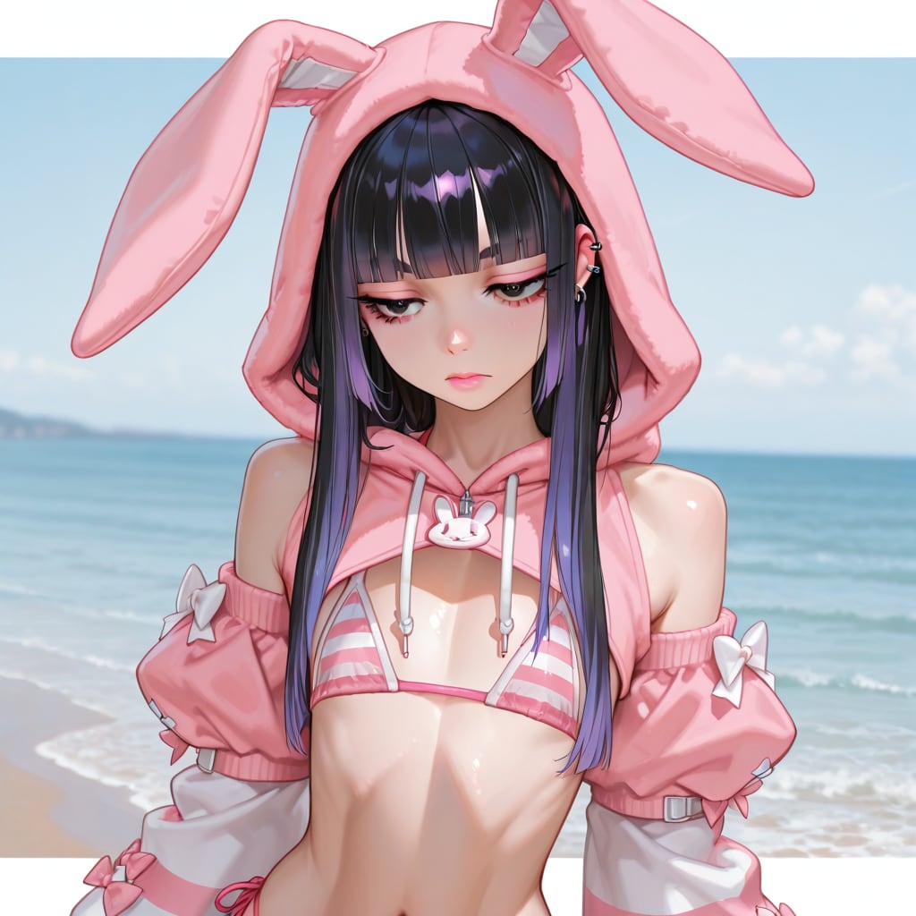 不本意すぎる服着せられて虚無顔で笑った