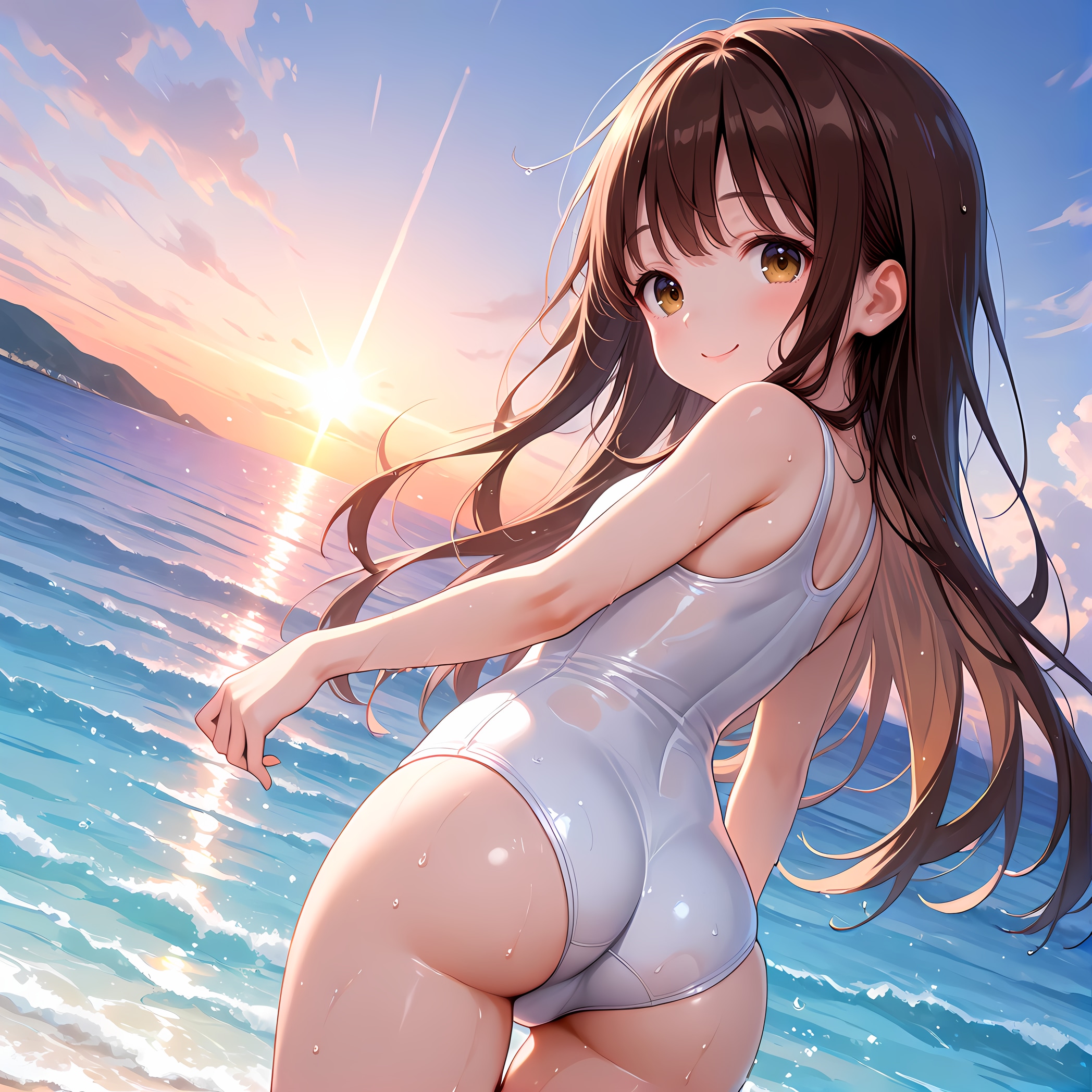 白スク水