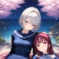 桜の下に百合は咲く 3枚目
