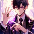 指輪で魔法を発動させる、黒髪短髪男性★その1(12枚) 3枚目