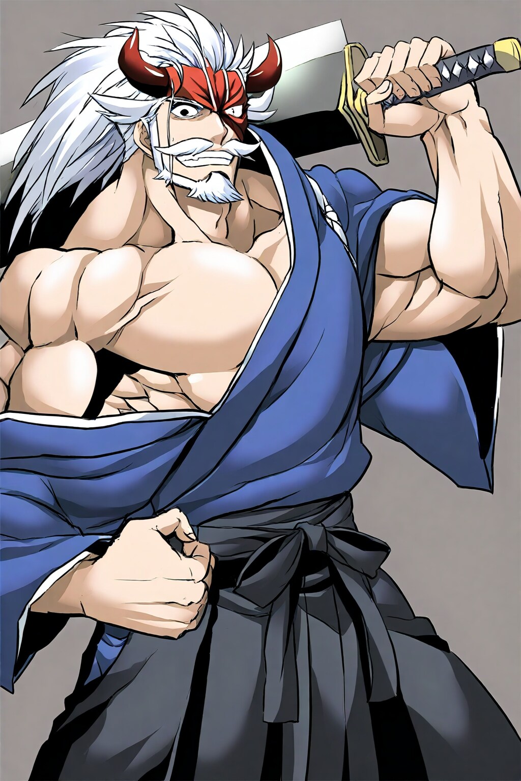 鬼の爺ちゃんガンバル！