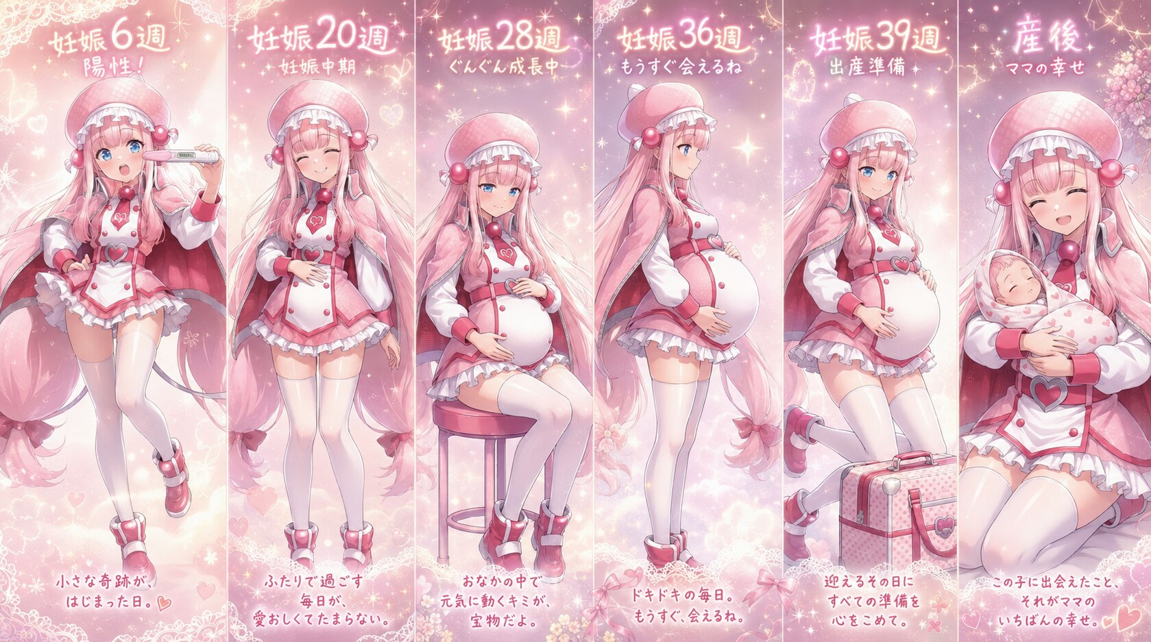 モモぴゅん 妊娠過程リメイク エモ 無料