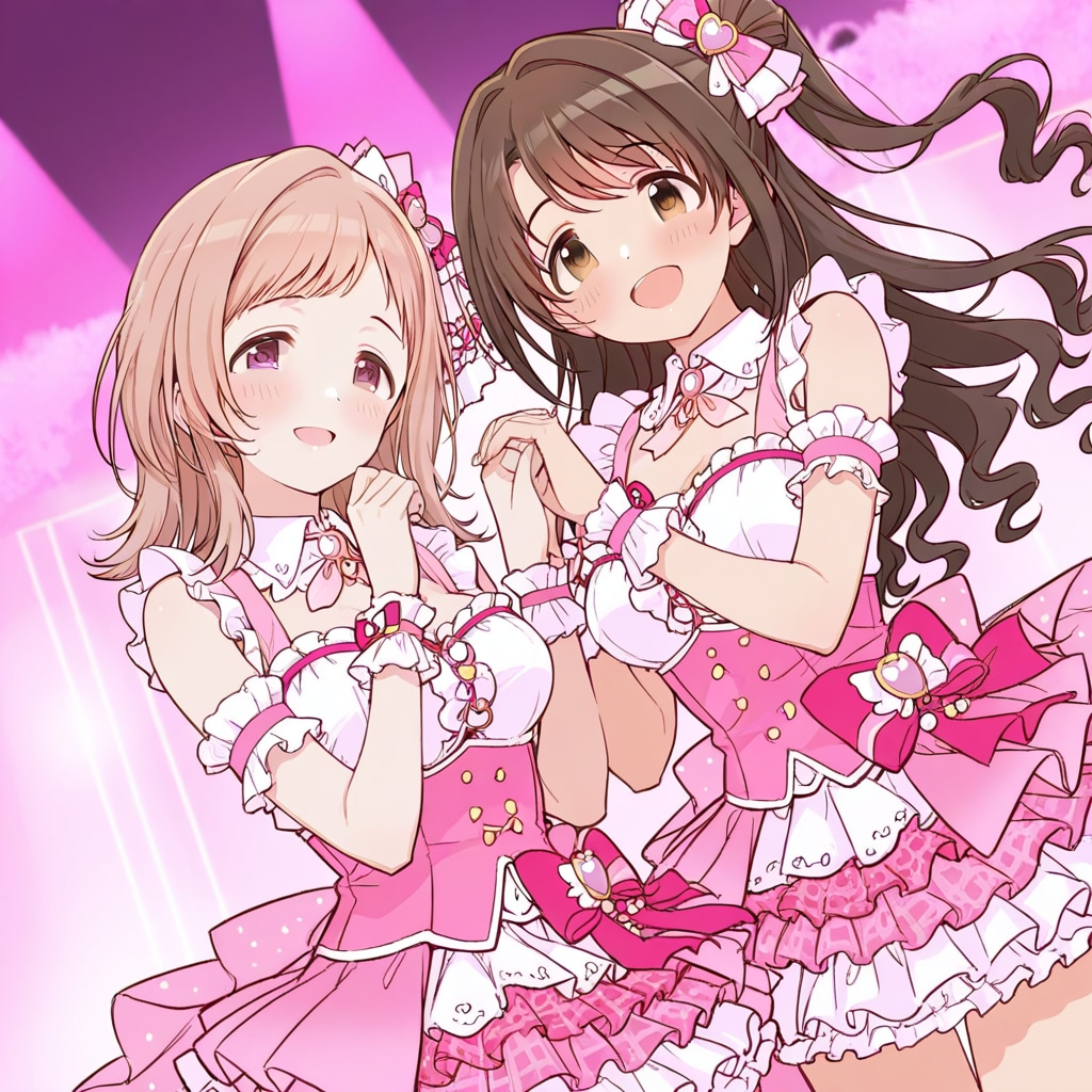 島村卯月＆櫻木真乃のライブ