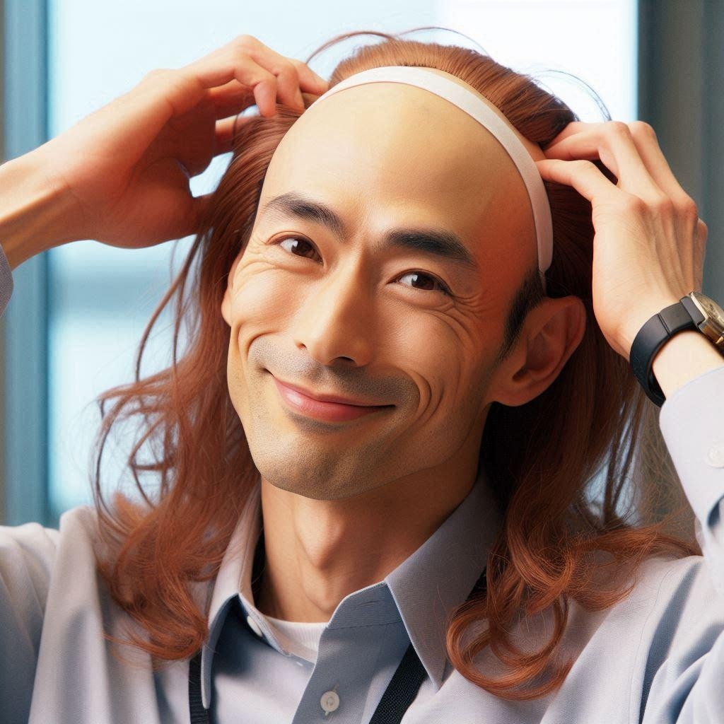 レンちゃんヘアーのハゲ部長