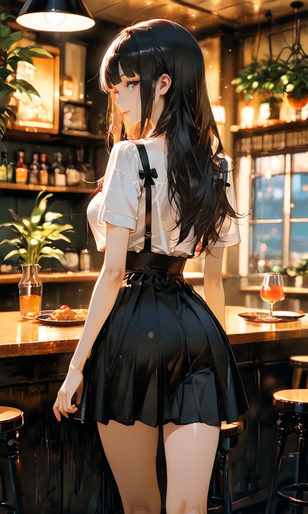 たきなと午後の喫茶店、照準がぶれる生真面目な店員