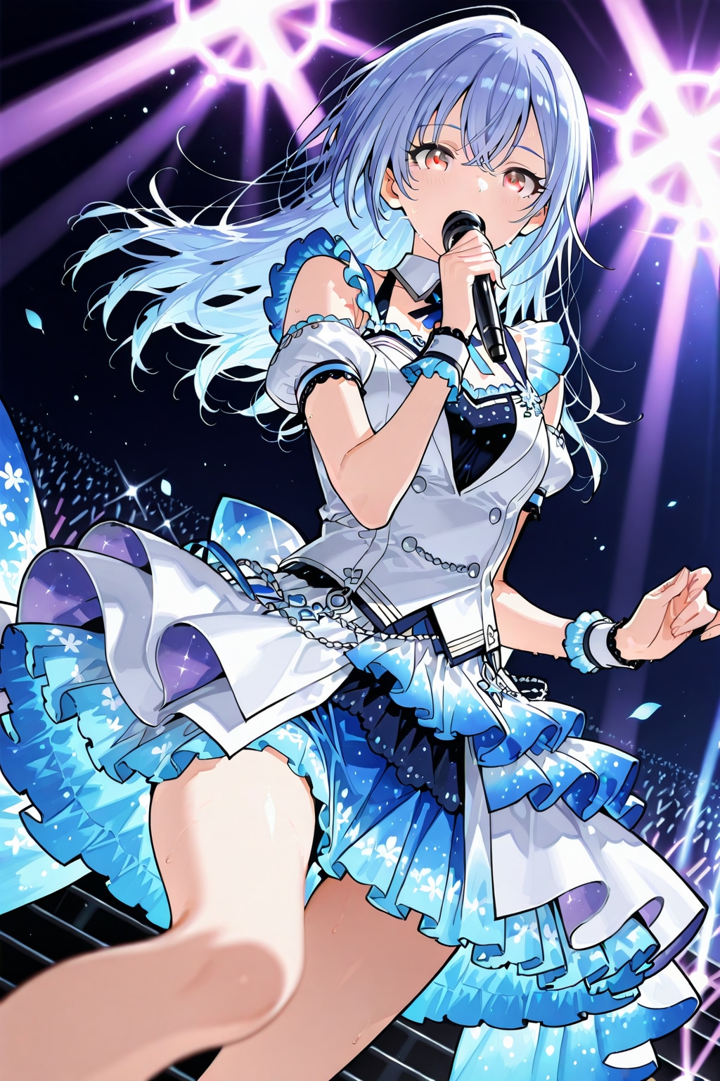 【新春ライブコンサート】鈴木羽奈　ー試作衣装 #PHOENIX Ver. ー | の人気AIイラスト・グラビア