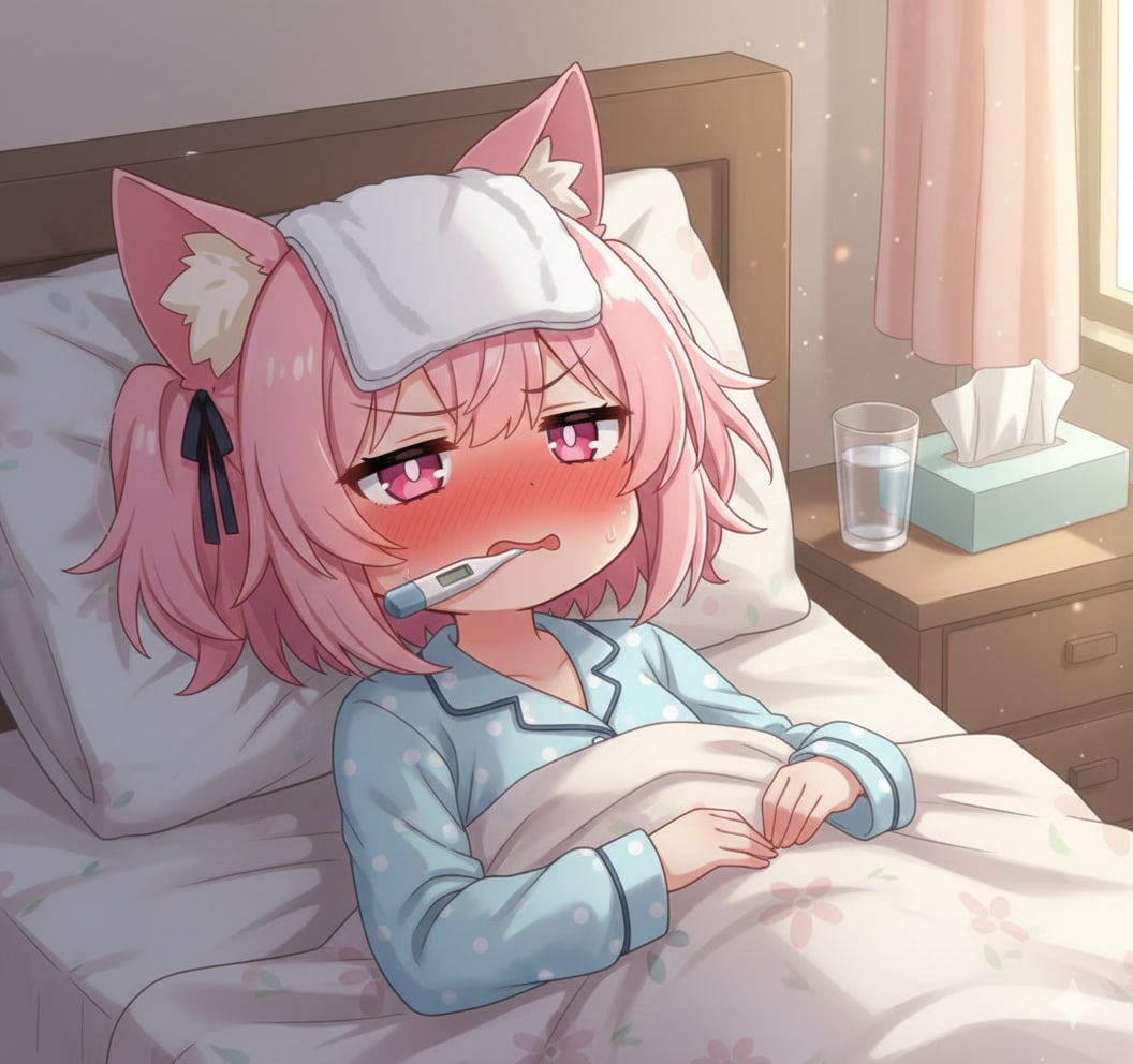 今日は風邪の日 | の人気AIイラスト・グラビア