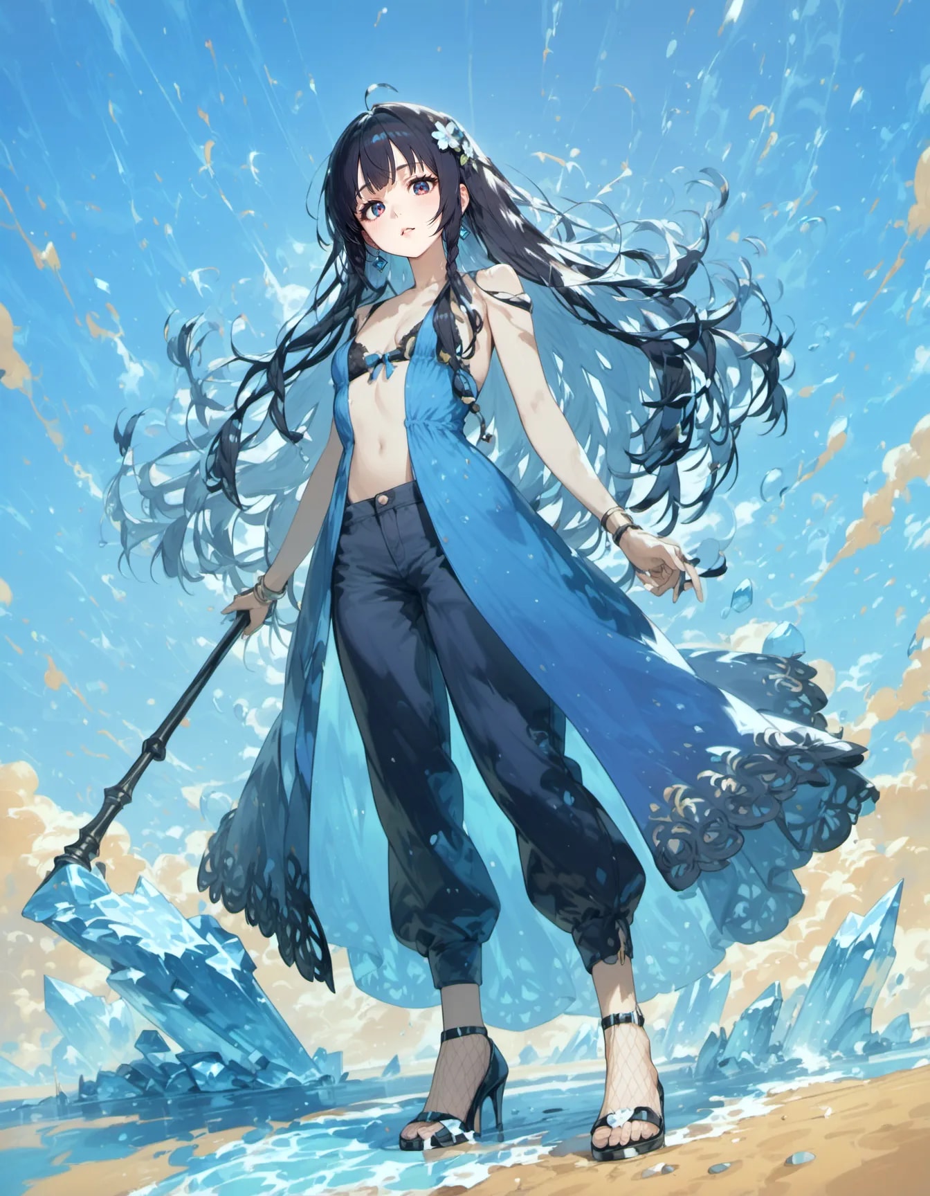 Where the Sky Learns to Breathe | の人気AIイラスト・グラビア